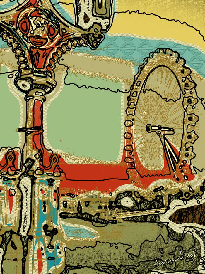 Susan West, Between London Eye 1, 